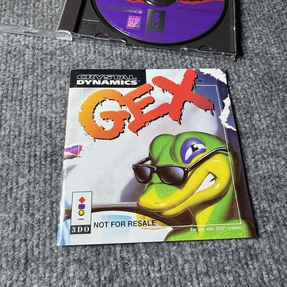 Panasonic 3DO Action Pak‎ Dragon's Lair, AD&D Slayer, GEXW/ Manuals * Nice Shape